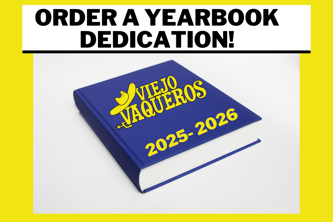 Yearbook Dedication 2025 - 2026
