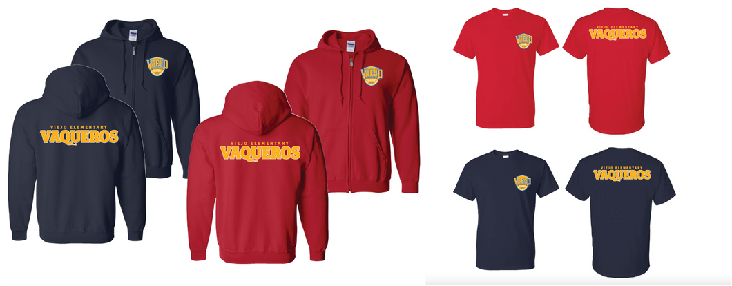 Youth T-Shirt and Zippered Hoodie Bundle